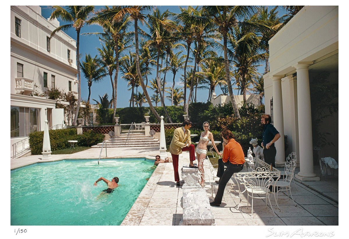 posing by the pool - Slim Aarons - Limited Edition - Estate Stamped - Photography - Getty Images