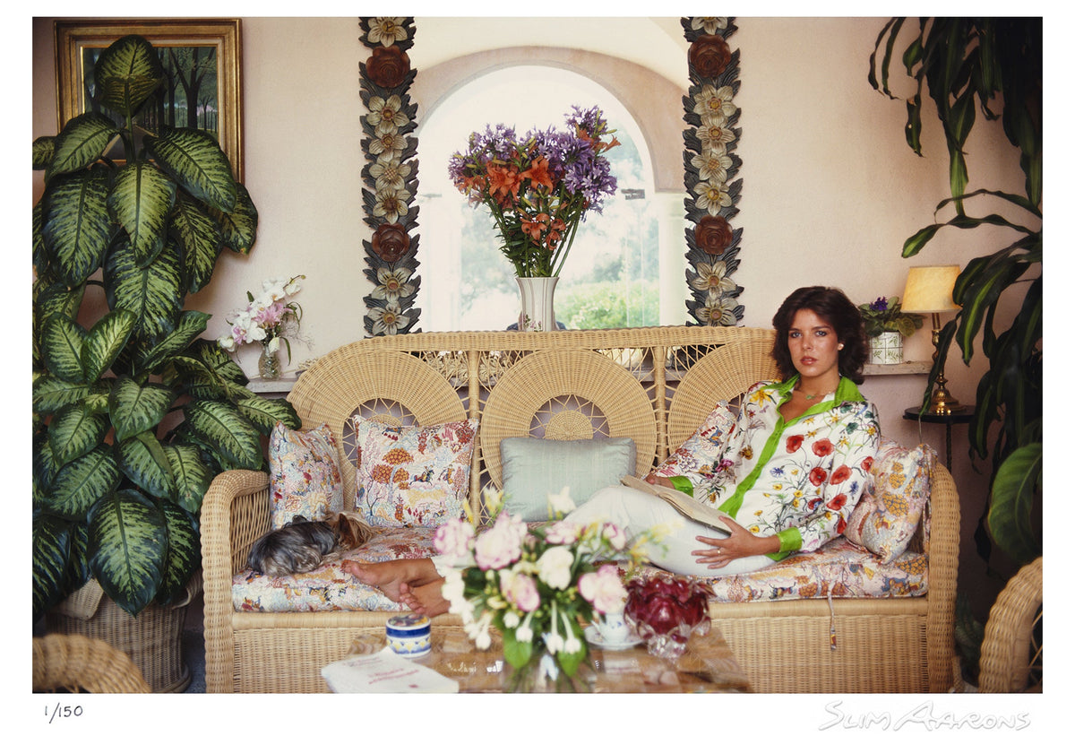 princess caroline of monaco - Slim Aarons - Limited Edition - Estate Stamped - Photography - Getty Images