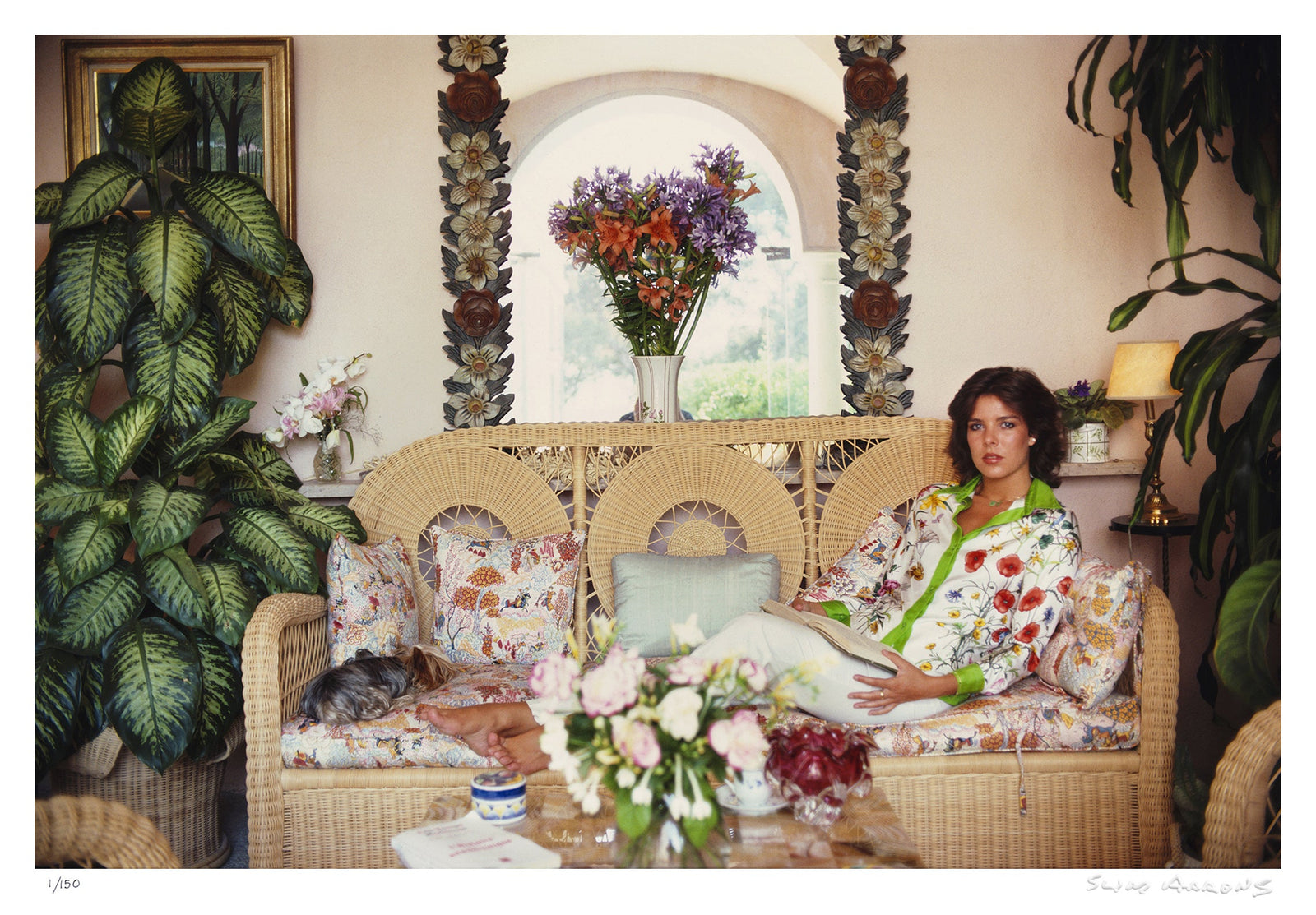 princess caroline of monaco - Slim Aarons - Limited Edition - Estate Stamped - Photography - Getty Images