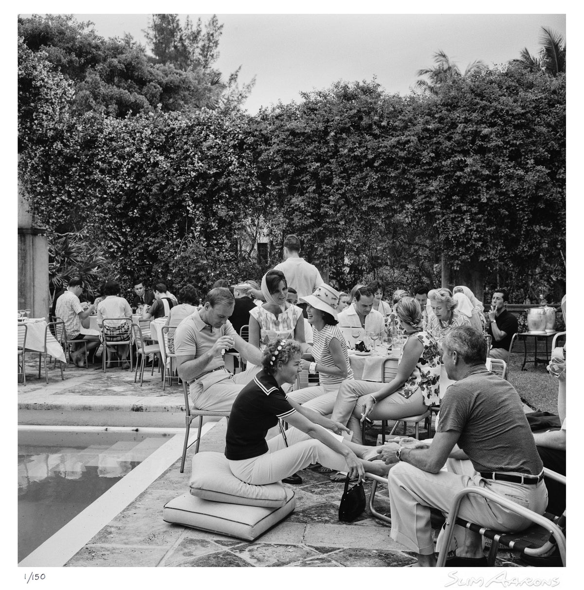 pulitzer pool party - Slim Aarons - Limited Edition - Estate Stamped - Photography - Getty Images