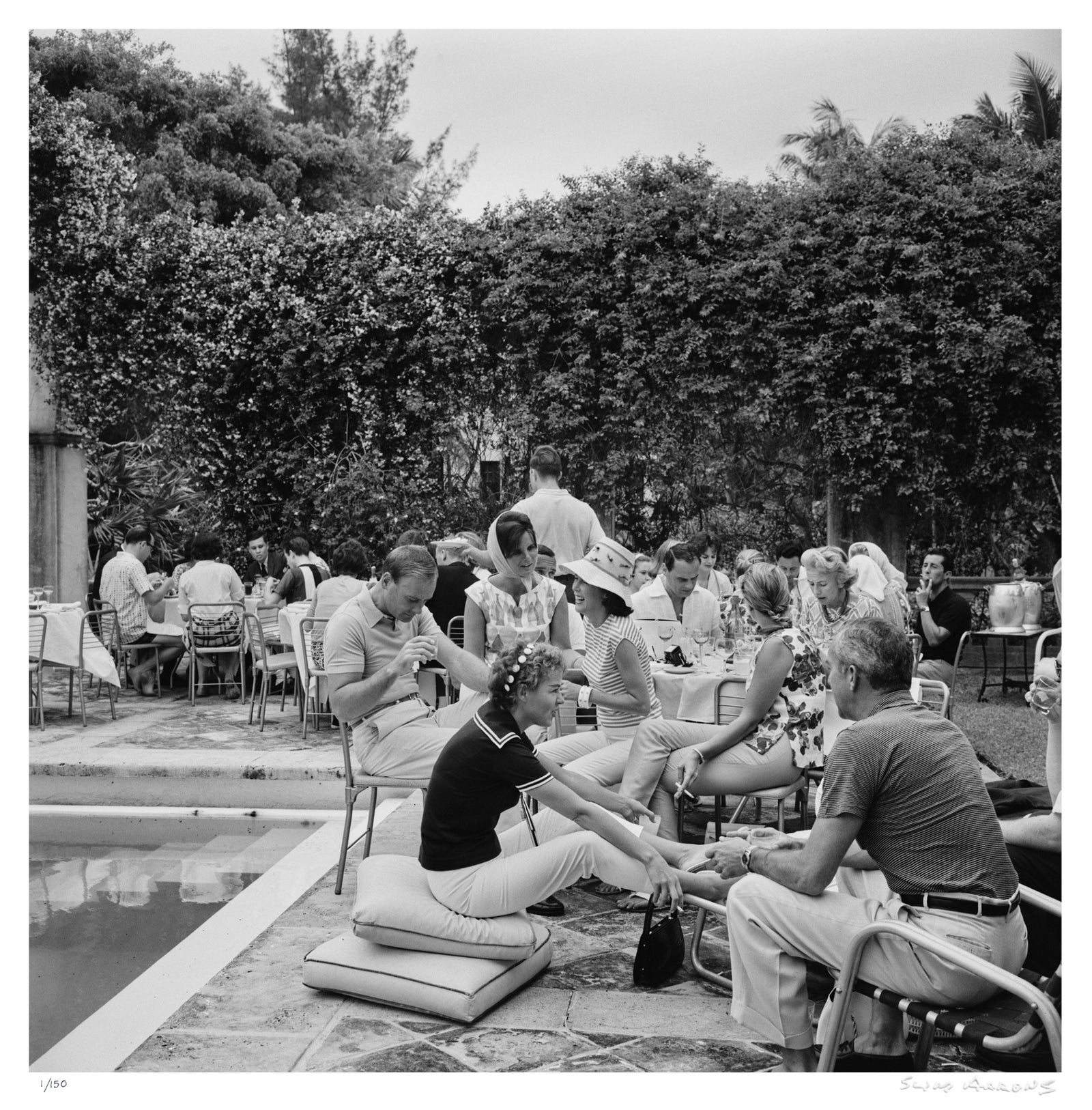 pulitzer pool party - Slim Aarons - Limited Edition - Estate Stamped - Photography - Getty Images