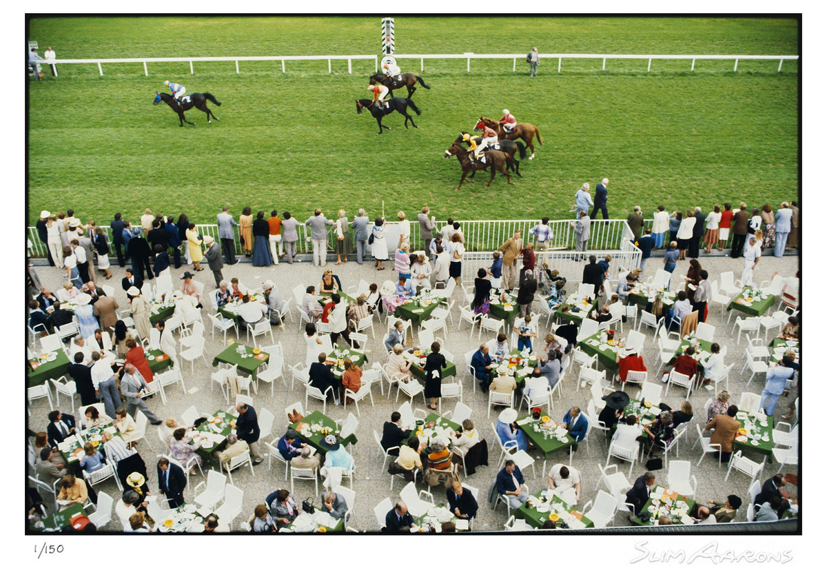 racing at baden baden - Slim Aarons - Limited Edition - Estate Stamped - Photography - Getty Images