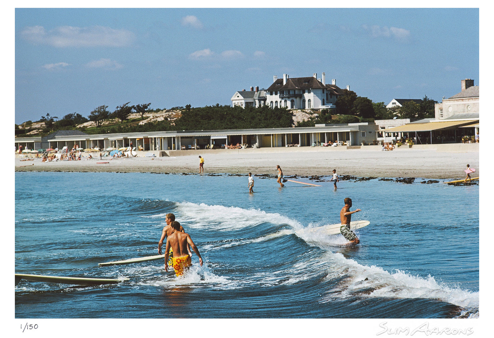 rhode island surfers - Slim Aarons - Limited Edition - Estate Stamped - Photography - Getty Images
