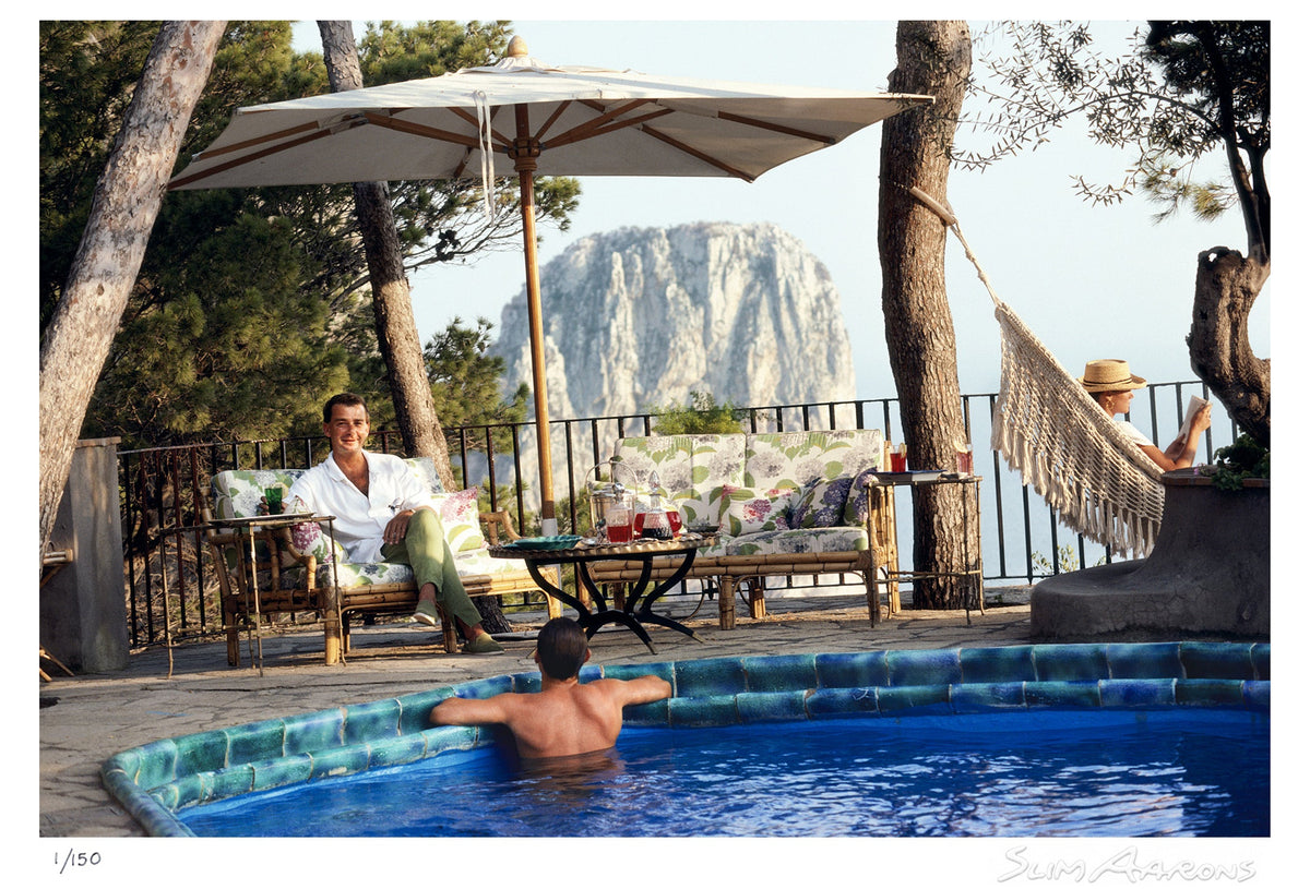 ricardo bolliger - Slim Aarons - Limited Edition - Estate Stamped - Photography - Getty Images