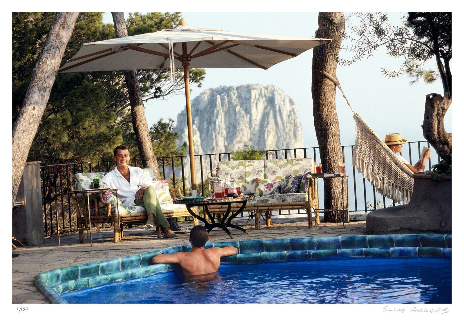 ricardo bolliger - Slim Aarons - Limited Edition - Estate Stamped - Photography - Getty Images