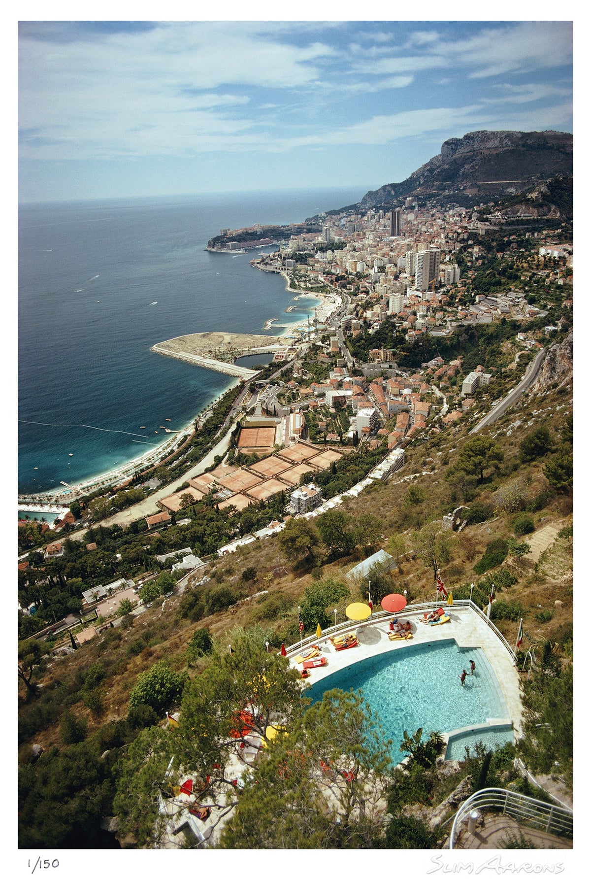 roquebrune cap martin - Slim Aarons - Limited Edition - Estate Stamped - Photography - Getty Images