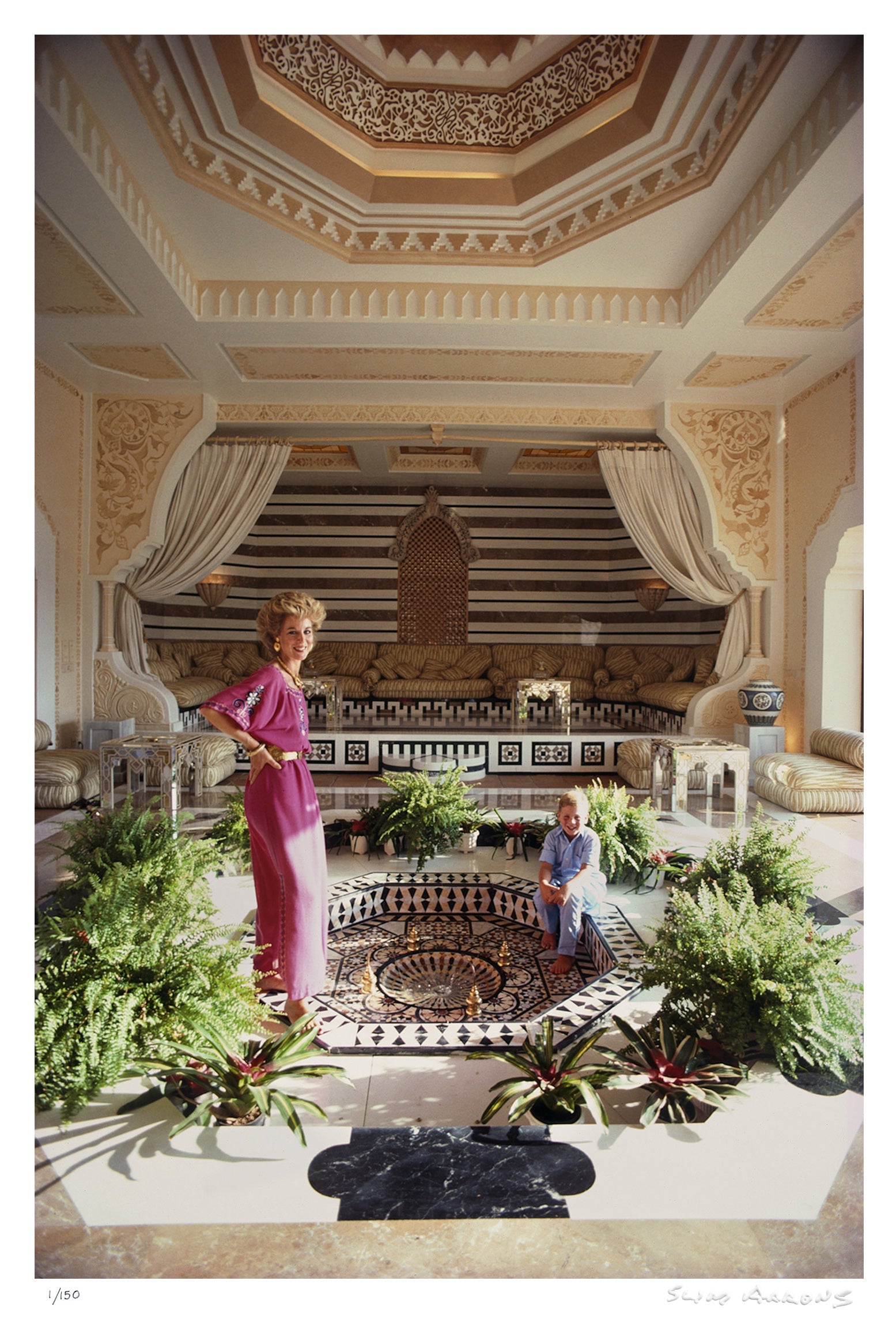 rosemary and khaled said - Slim Aarons - Limited Edition - Estate Stamped - Photography - Getty Images