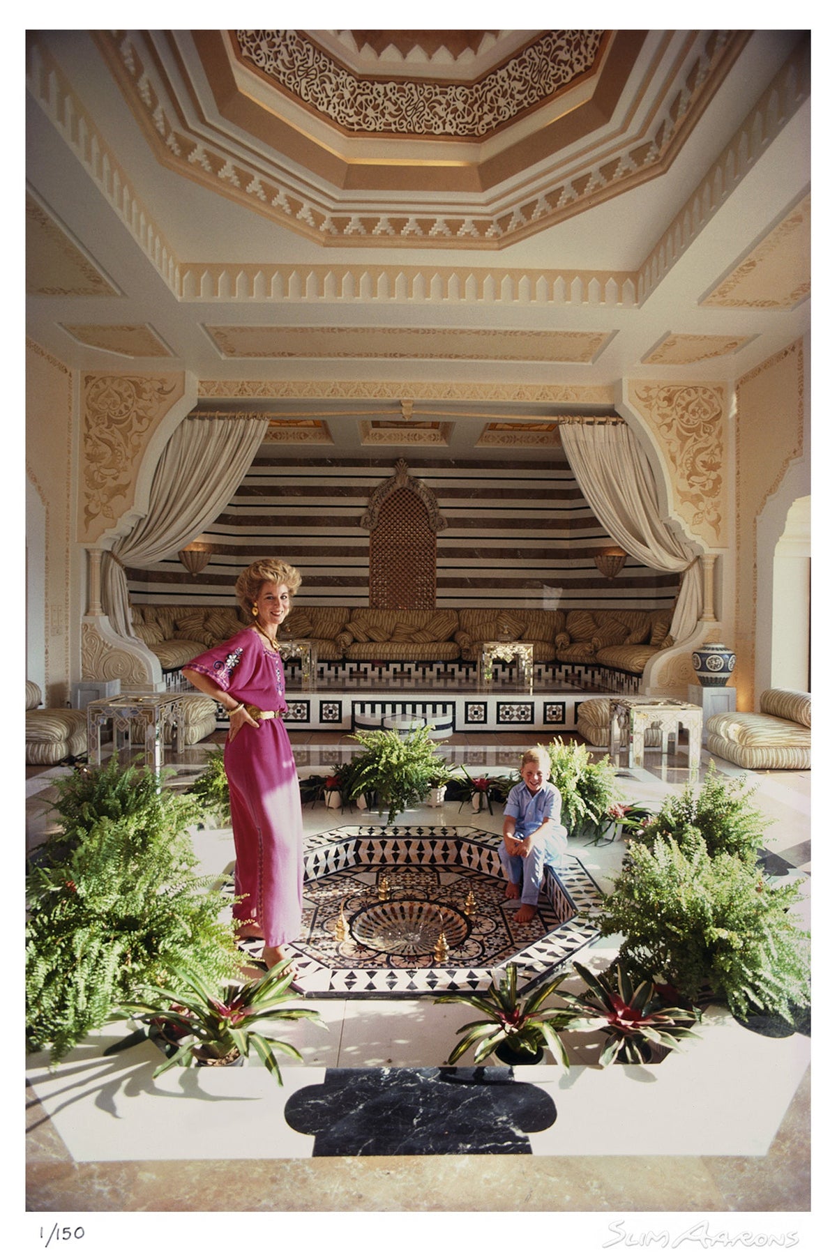 rosemary and khaled said - Slim Aarons - Limited Edition - Estate Stamped - Photography - Getty Images