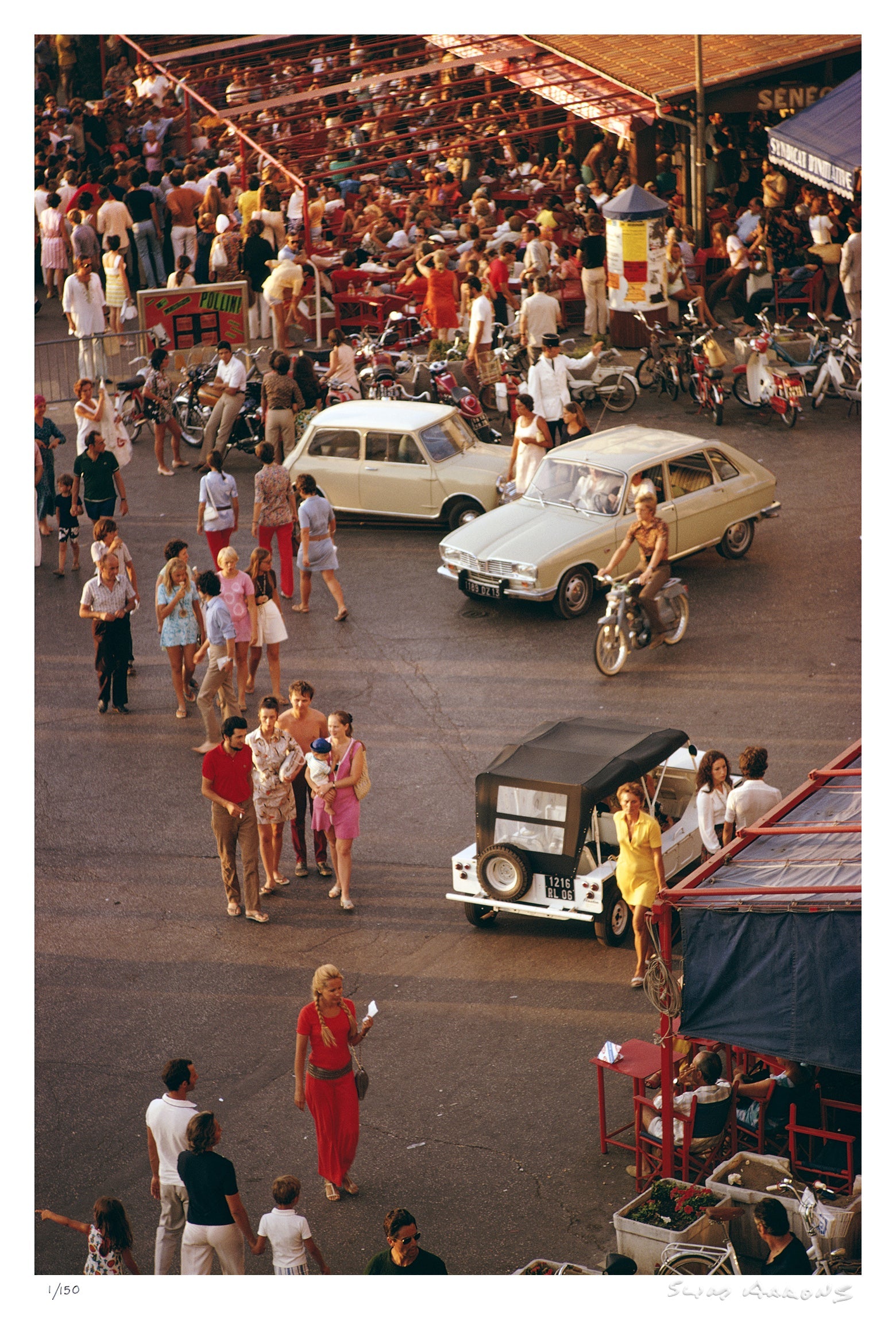 saint tropez 1 - Slim Aarons - Limited Edition - Estate Stamped - Photography - Getty Images