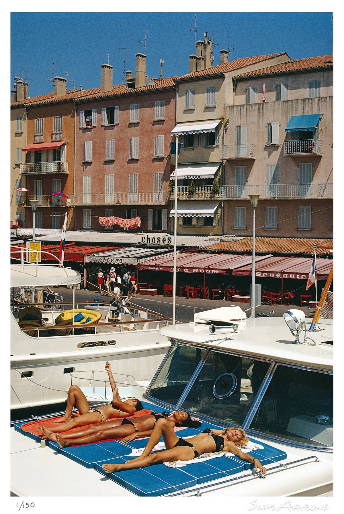 saint tropez 4 - Slim Aarons - Limited Edition - Estate Stamped - Photography - Getty Images