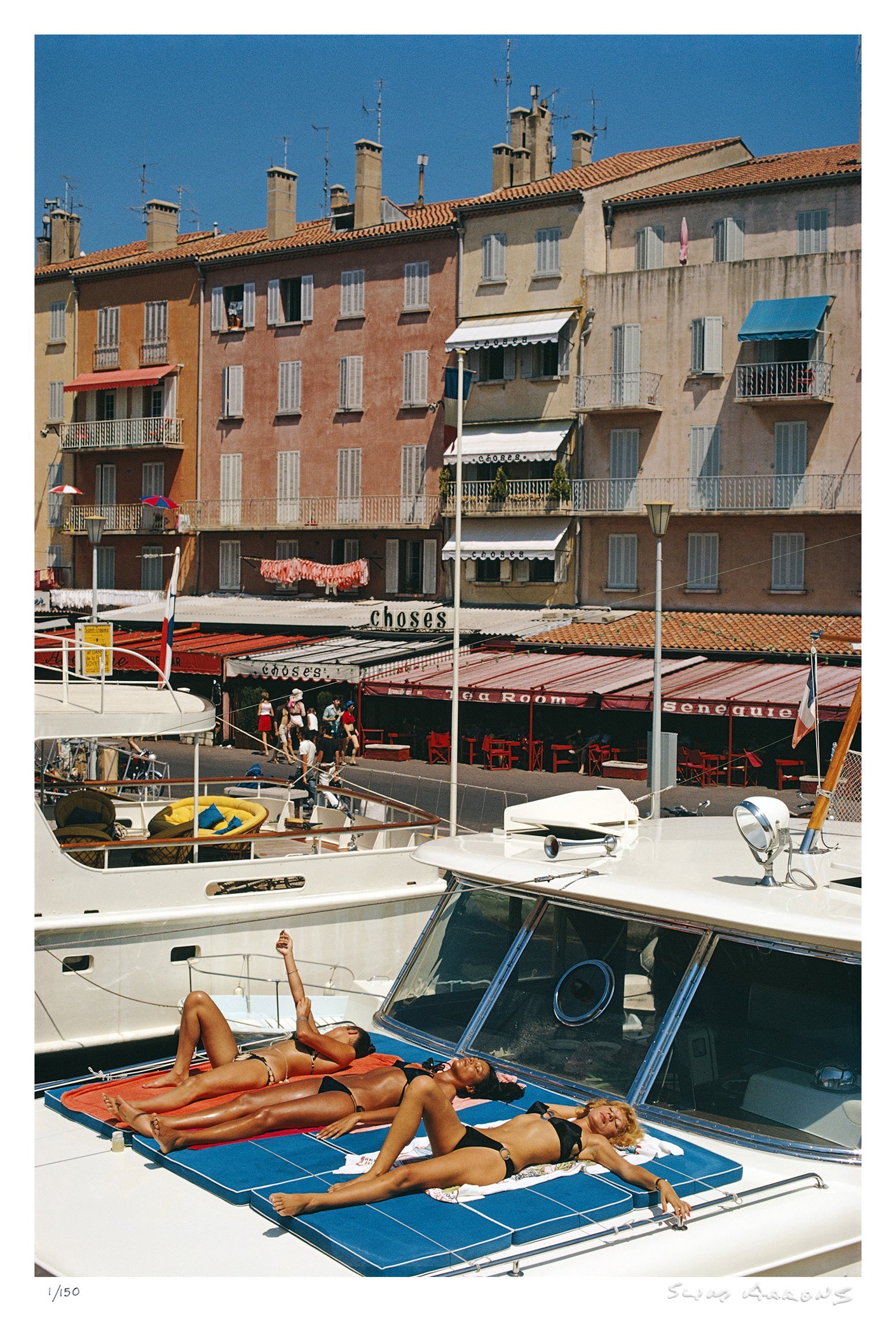saint tropez 4 - Slim Aarons - Limited Edition - Estate Stamped - Photography - Getty Images