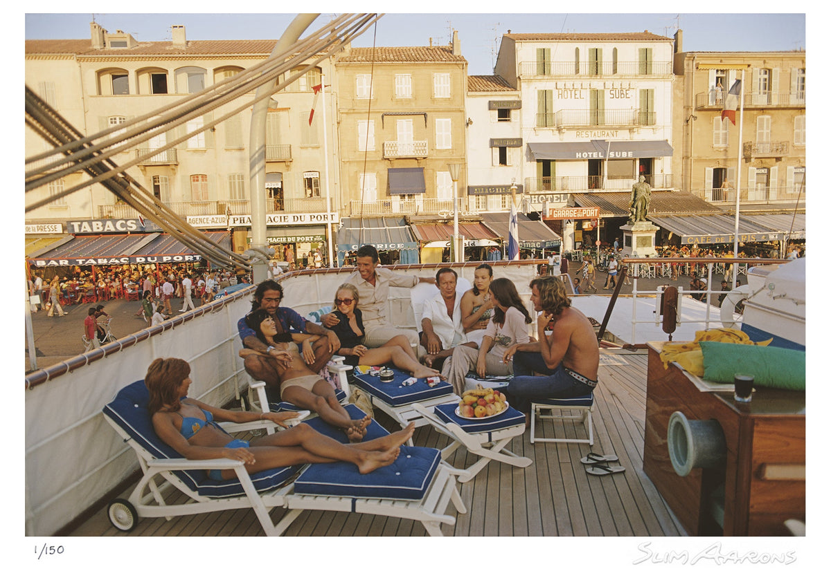 saint tropez - Slim Aarons - Limited Edition - Estate Stamped - Photography - Getty Images