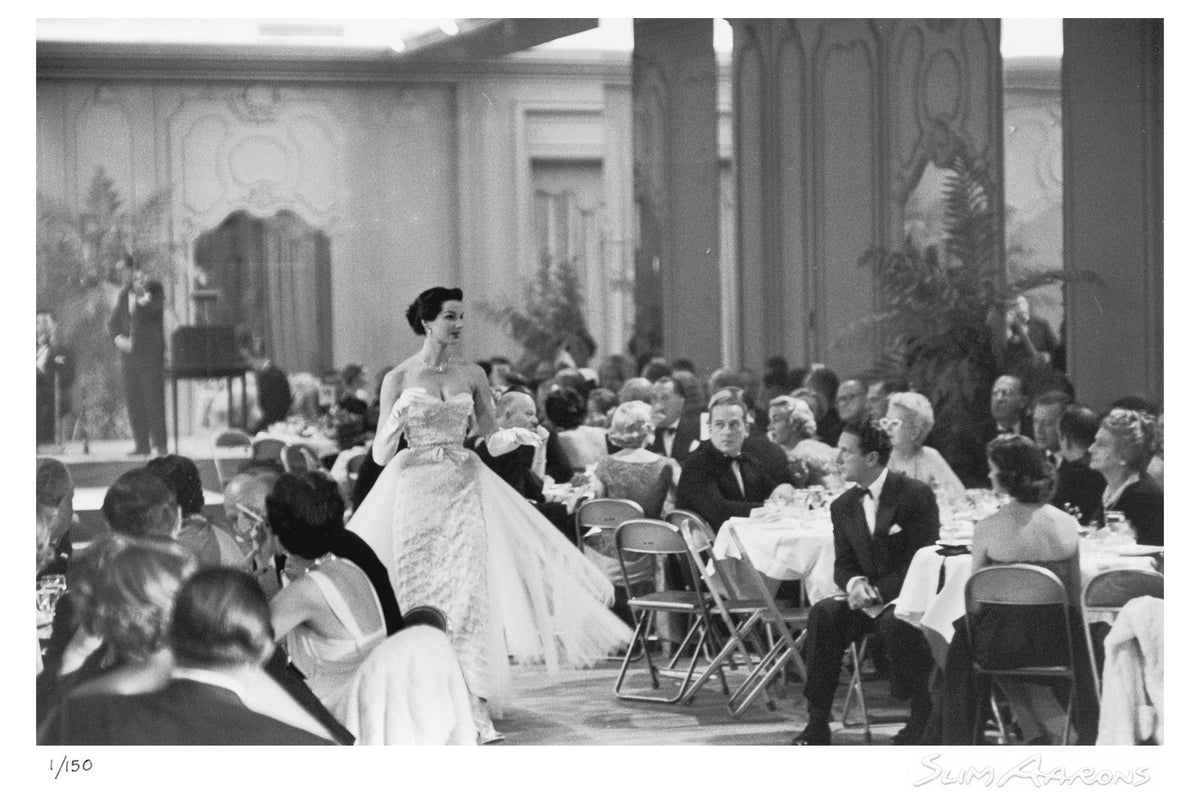 saks fashion show - Slim Aarons - Limited Edition - Estate Stamped - Photography - Getty Images