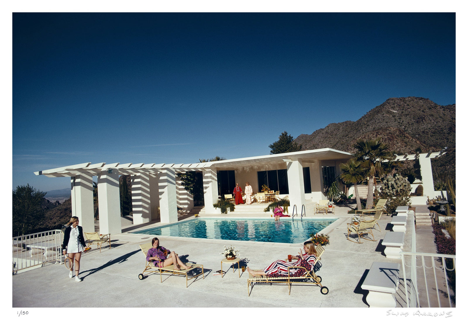 scottsdale home - Slim Aarons - Limited Edition - Estate Stamped - Photography - Getty Images