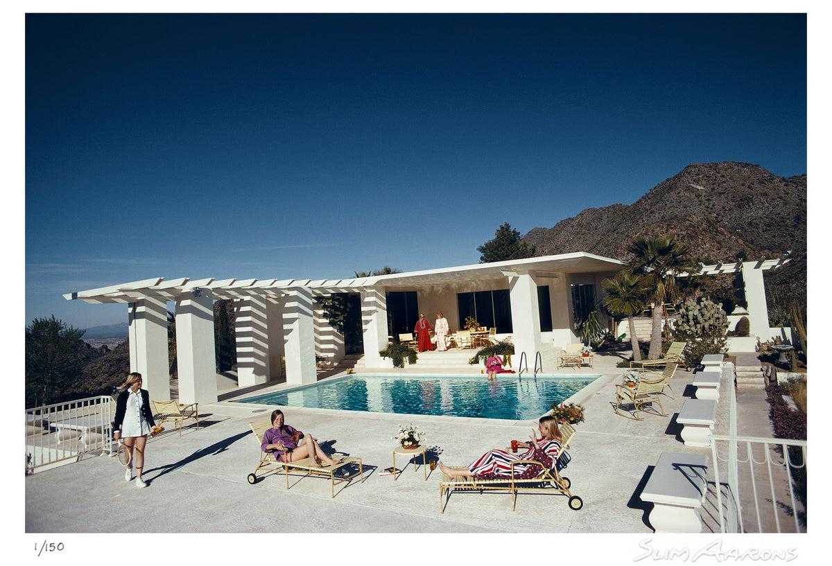 scottsdale home - Slim Aarons - Limited Edition - Estate Stamped - Photography - Getty Images