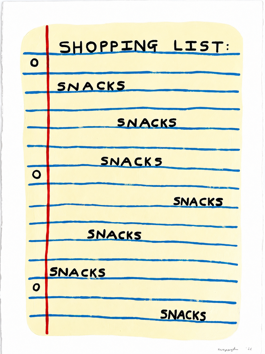 Shopping List