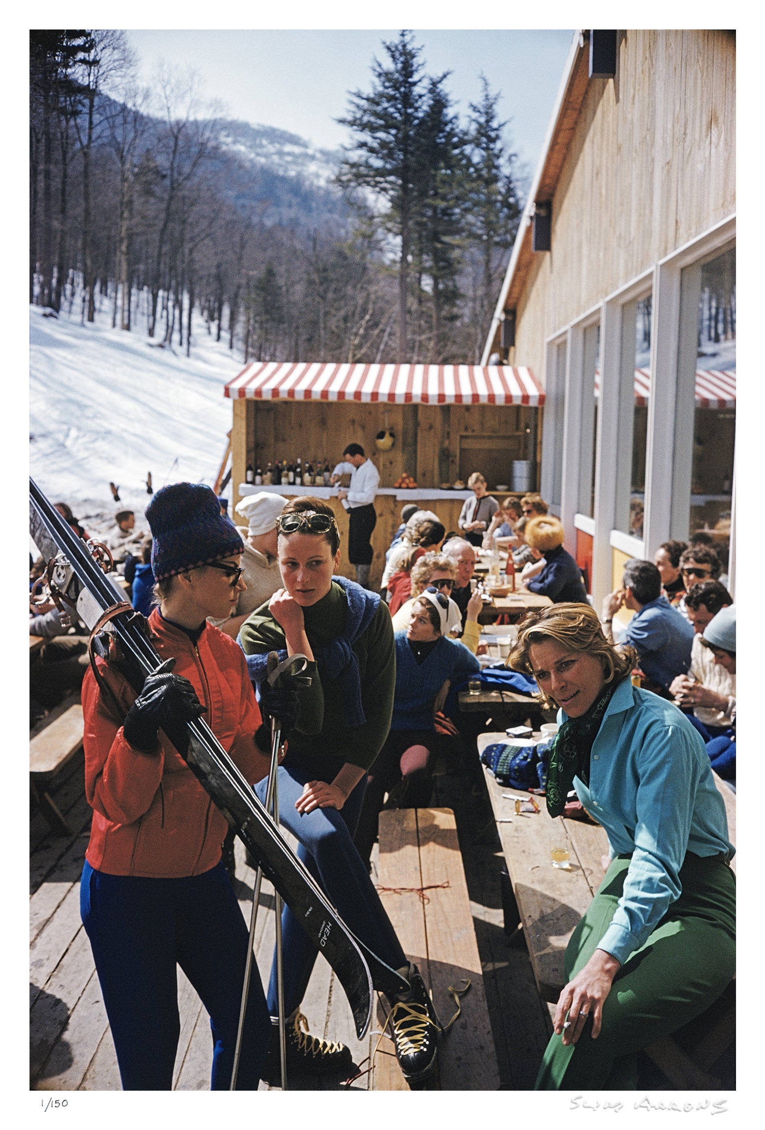 ski fashion at sugarbush - Slim Aarons - Limited Edition - Estate Stamped - Photography - Getty Images