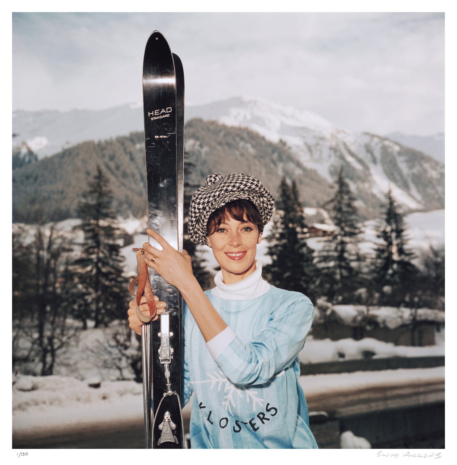 ski siren - Slim Aarons - Limited Edition - Estate Stamped - Photography - Getty Images