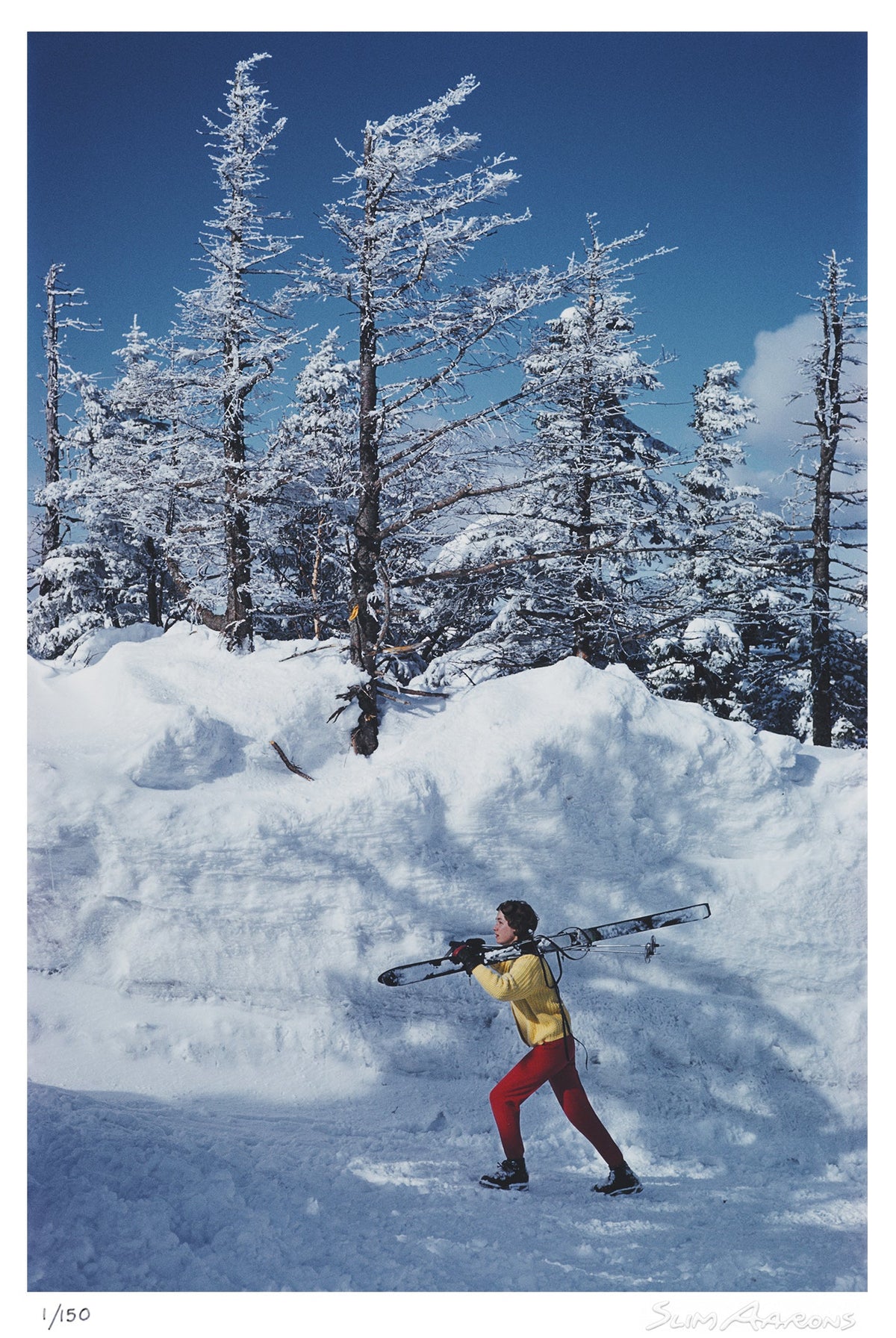 skier in vermont - Slim Aarons - Limited Edition - Estate Stamped - Photography - Getty Images