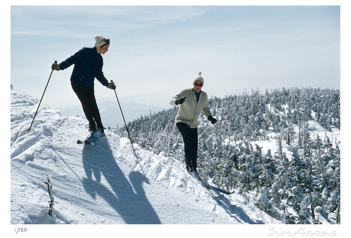 skiers at sugarbush - Slim Aarons - Limited Edition - Estate Stamped - Photography - Getty Images