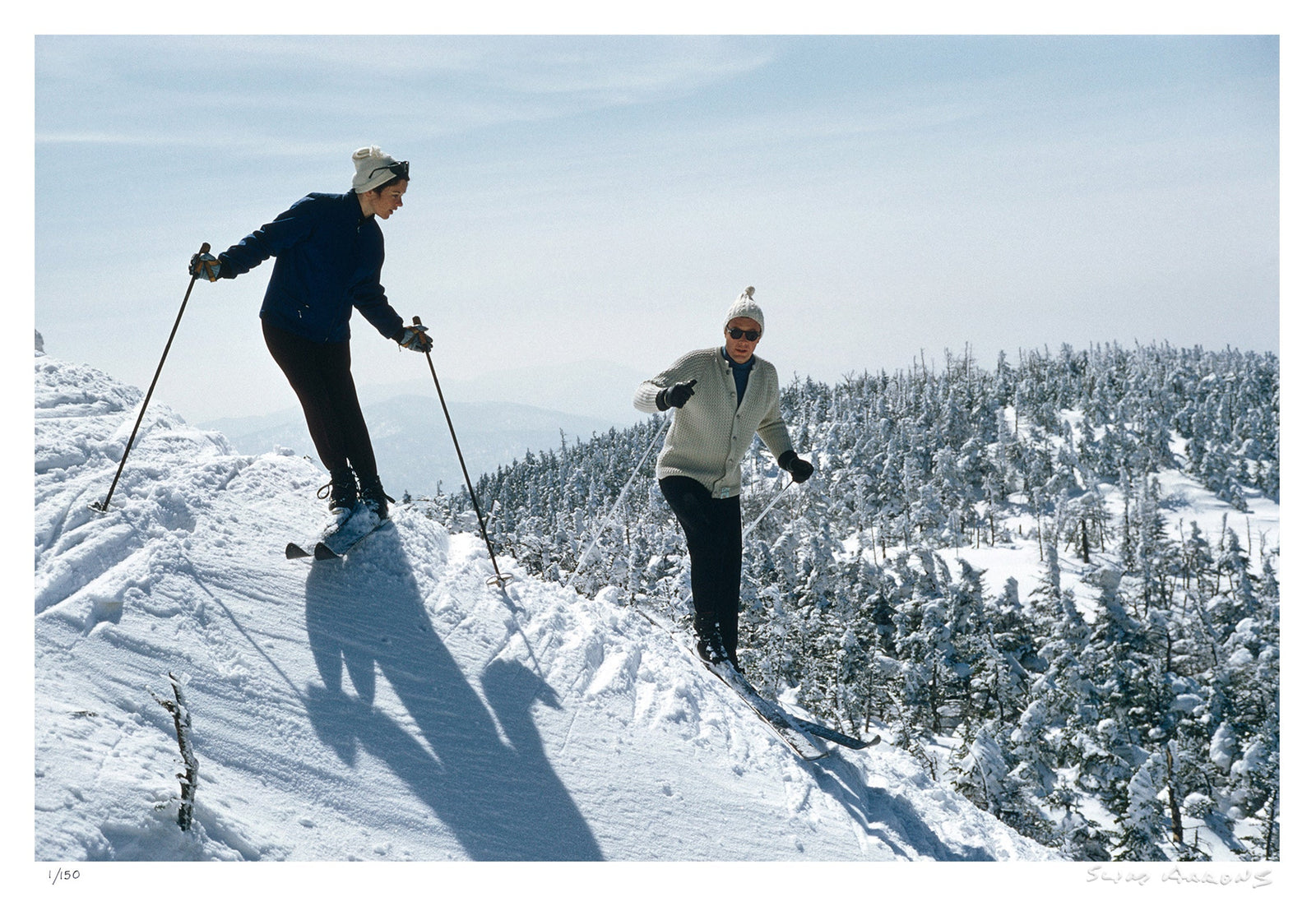 skiers at sugarbush - Slim Aarons - Limited Edition - Estate Stamped - Photography - Getty Images