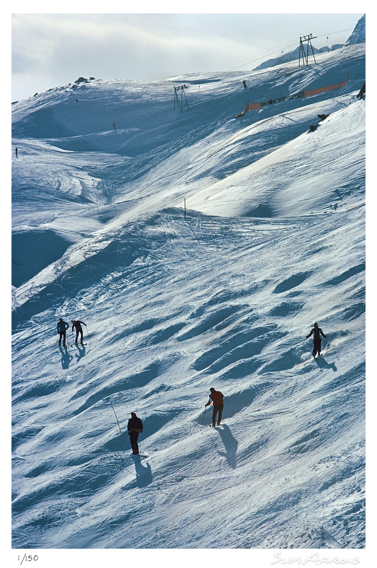 skiing at st moritz - Slim Aarons - Limited Edition - Estate Stamped - Photography - Getty Images