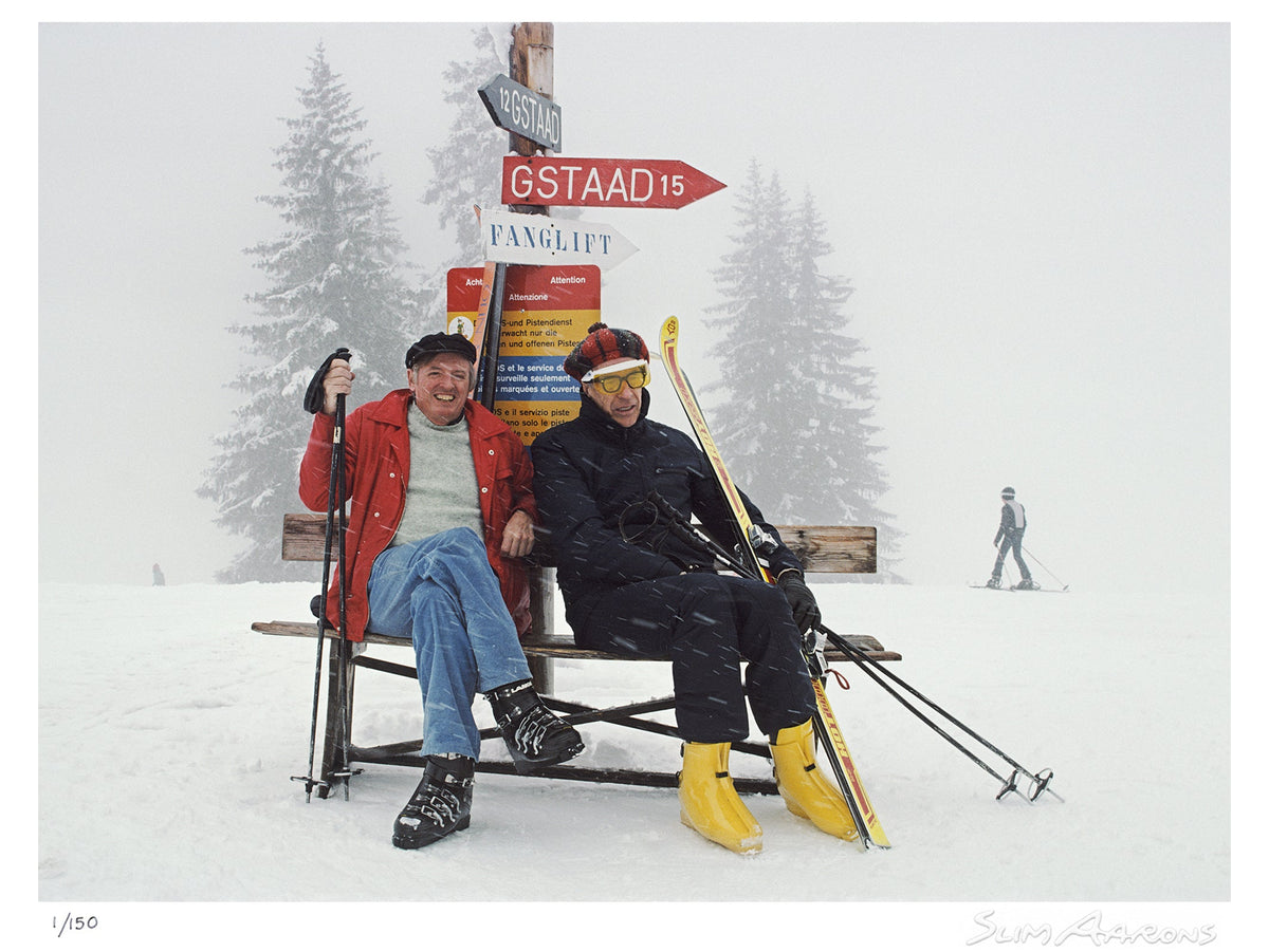 skiing holiday - Slim Aarons - Limited Edition - Estate Stamped - Photography - Getty Images