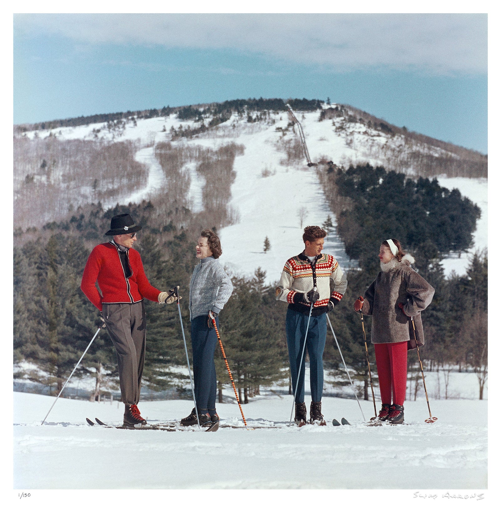 skiing in new hampshire - Slim Aarons - Limited Edition - Estate Stamped - Photography - Getty Images