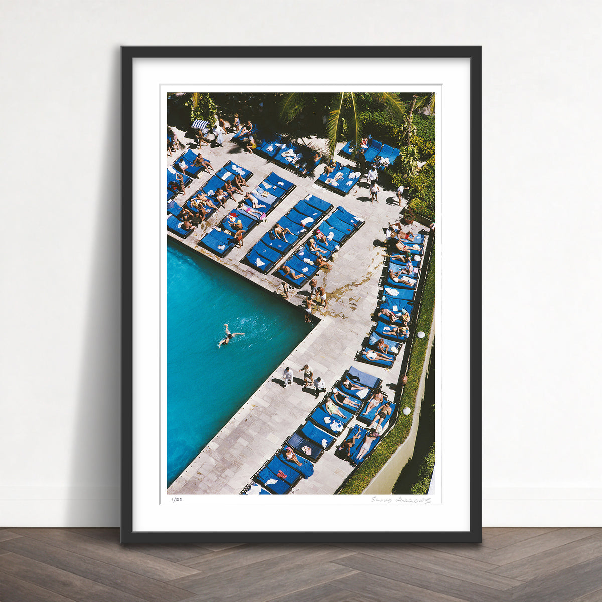 Slim Aarons Limited Edition Estate Stamped acapulco holiday limited edition 52433016 Framed