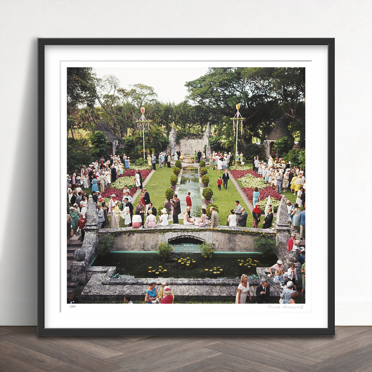 Slim Aarons Limited Edition Estate Stamped arts festival limited edition 56929790 Framed