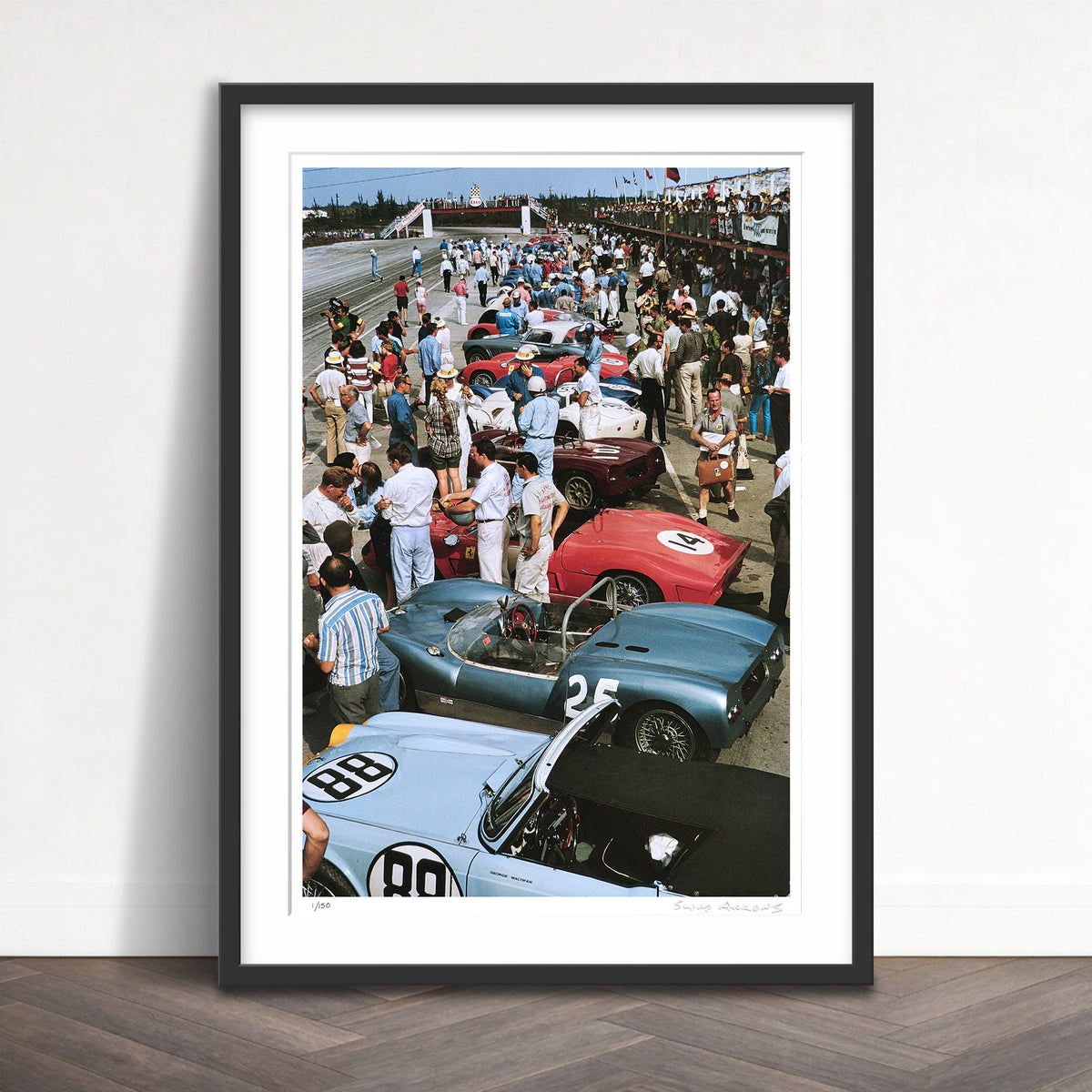 Slim Aarons Limited Edition Estate Stamped bahamas speed week 1 limited edition 596326931 Framed