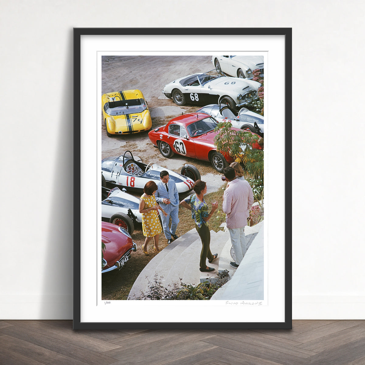 Slim Aarons Limited Edition Estate Stamped bahamas speed week limited edition 596332081 Framed