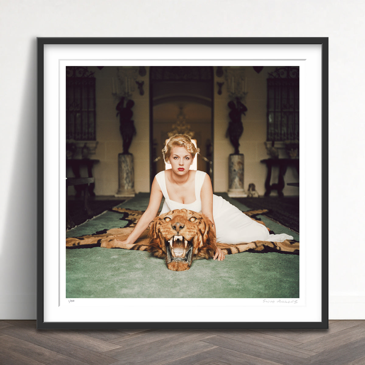Slim Aarons Limited Edition Estate Stamped beauty and the beast limited edition 2716791 Framed