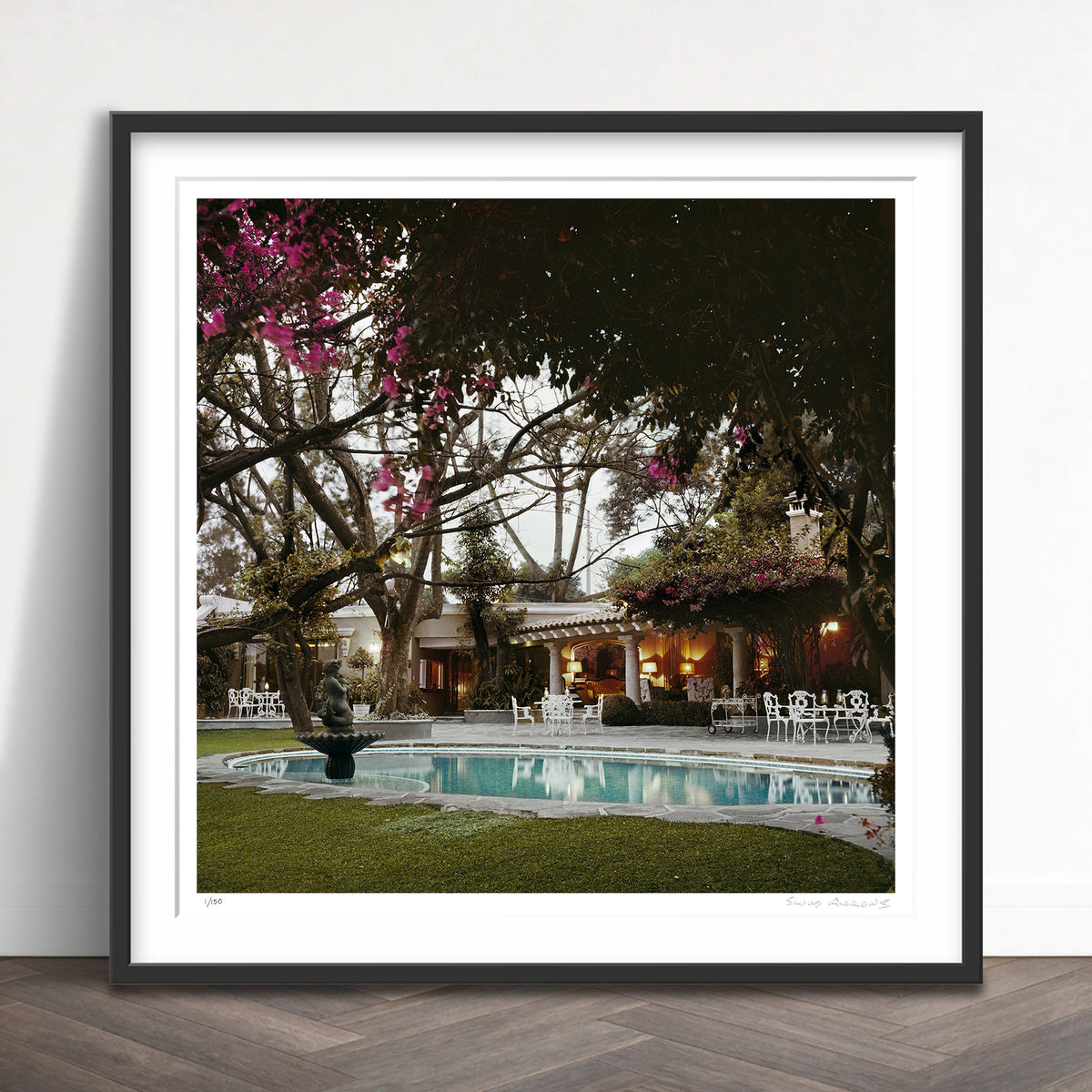 Slim Aarons Limited Edition Estate Stamped bermuda style limited edition 77442739 Framed