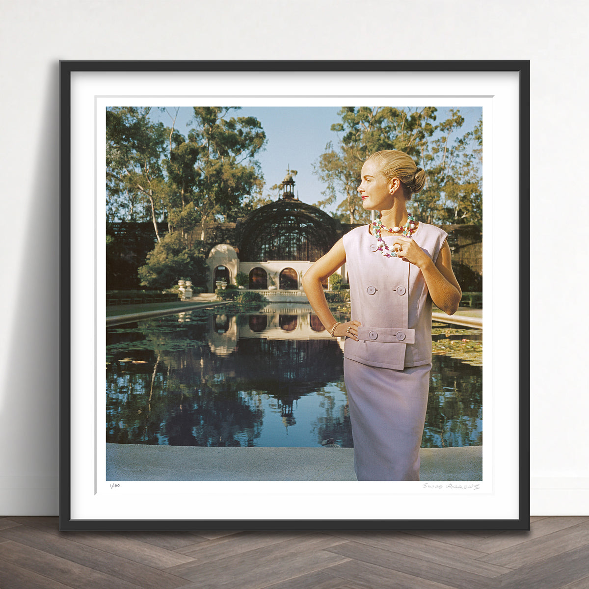 Slim Aarons Limited Edition Estate Stamped california fashion limited edition 120817251 Framed