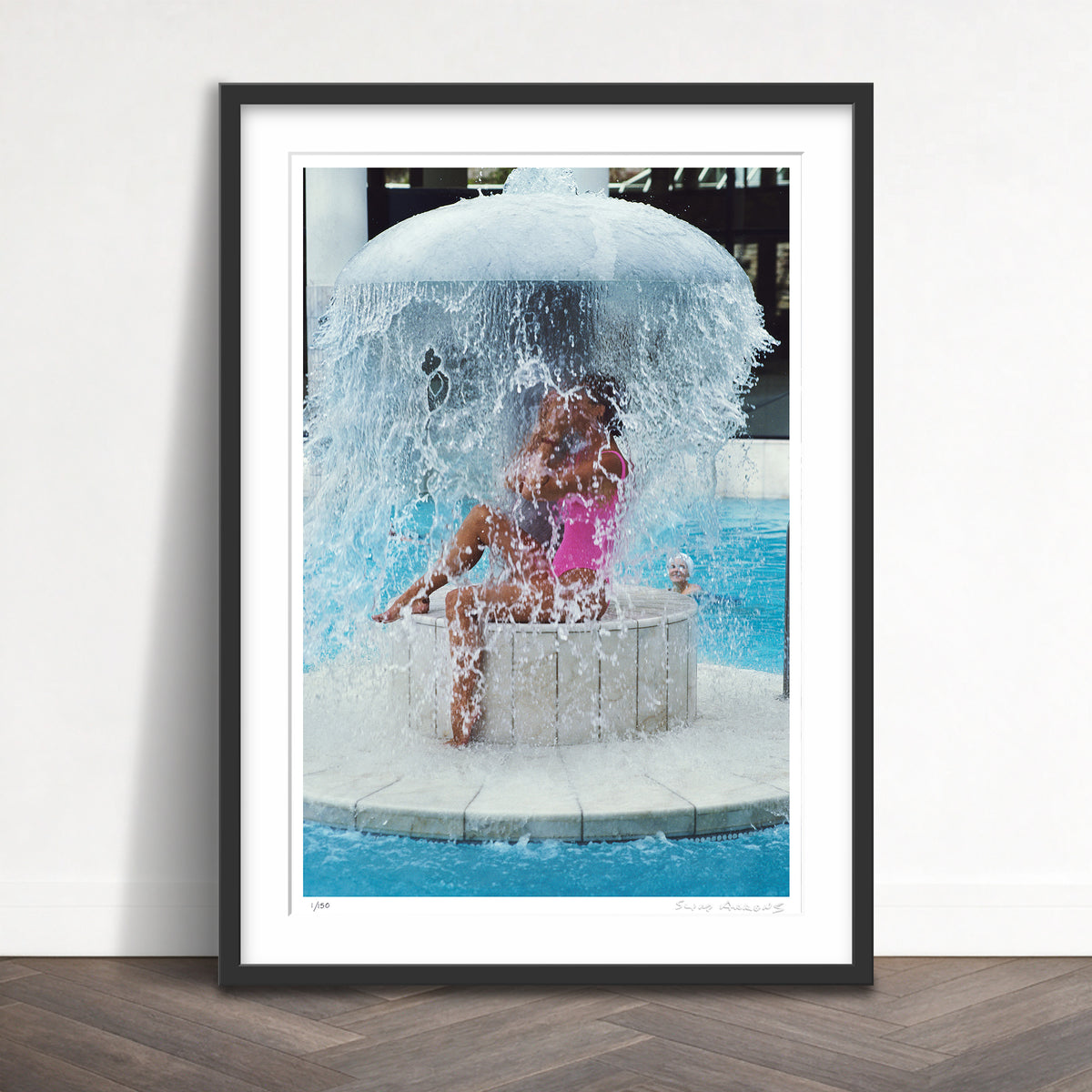 Slim Aarons Limited Edition Estate Stamped caracalla therme limited edition 84107327 Framed