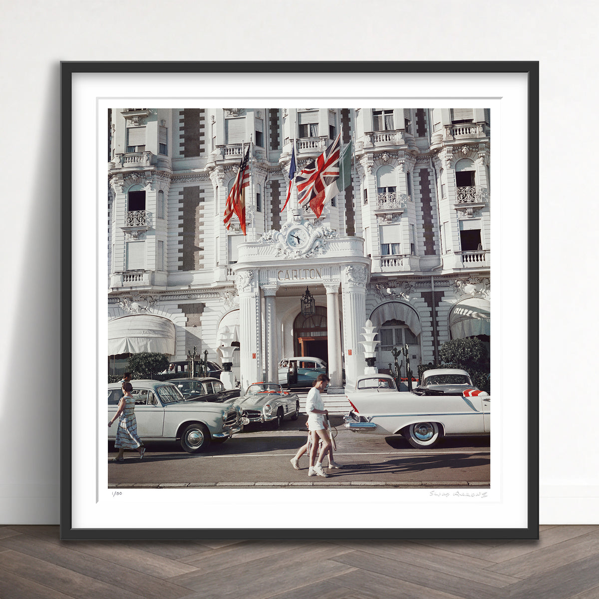 Slim Aarons Limited Edition Estate Stamped carlton hotel limited edition 165055050 Framed