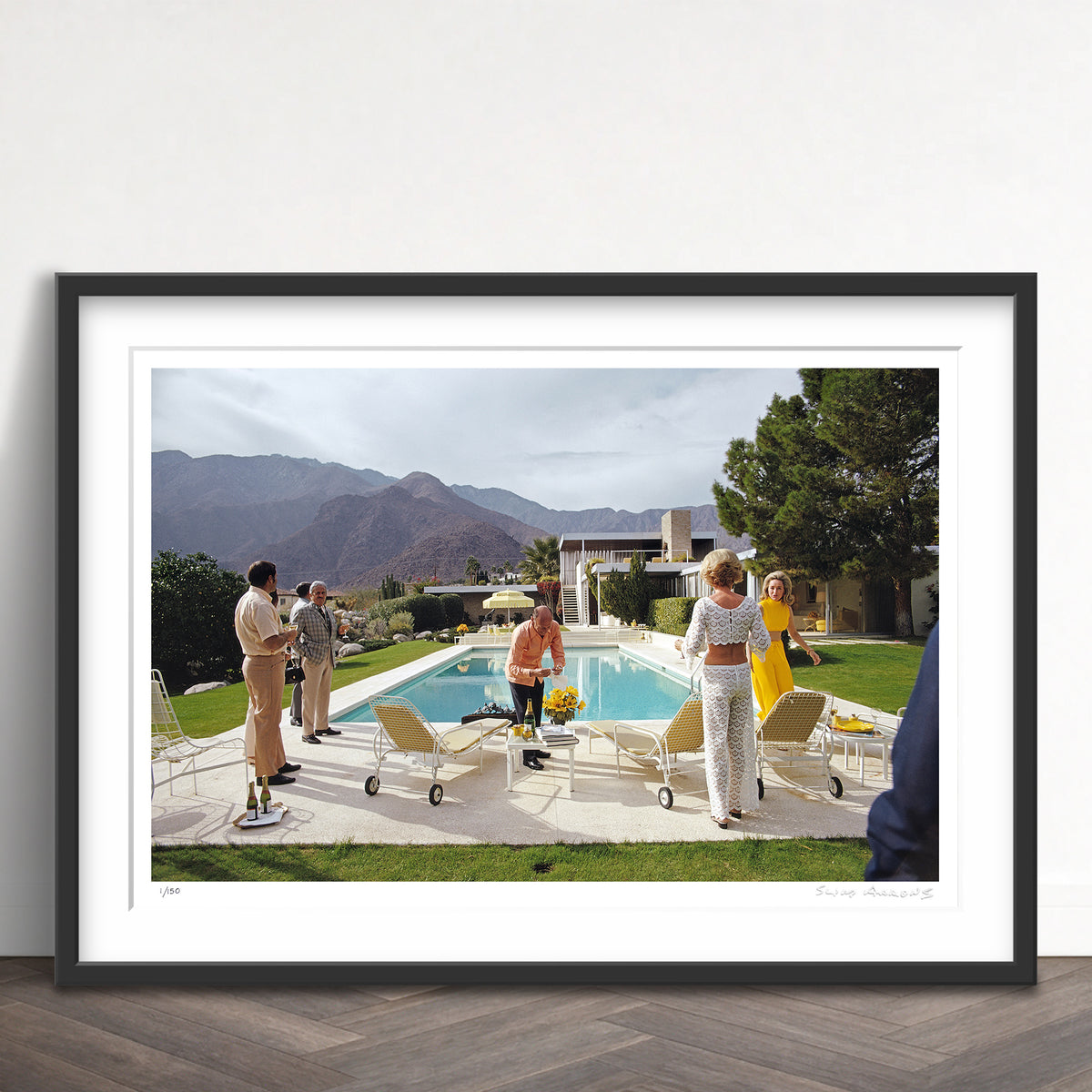 Slim Aarons Limited Edition Estate Stamped cocktail hour limited edition 604389839 Framed