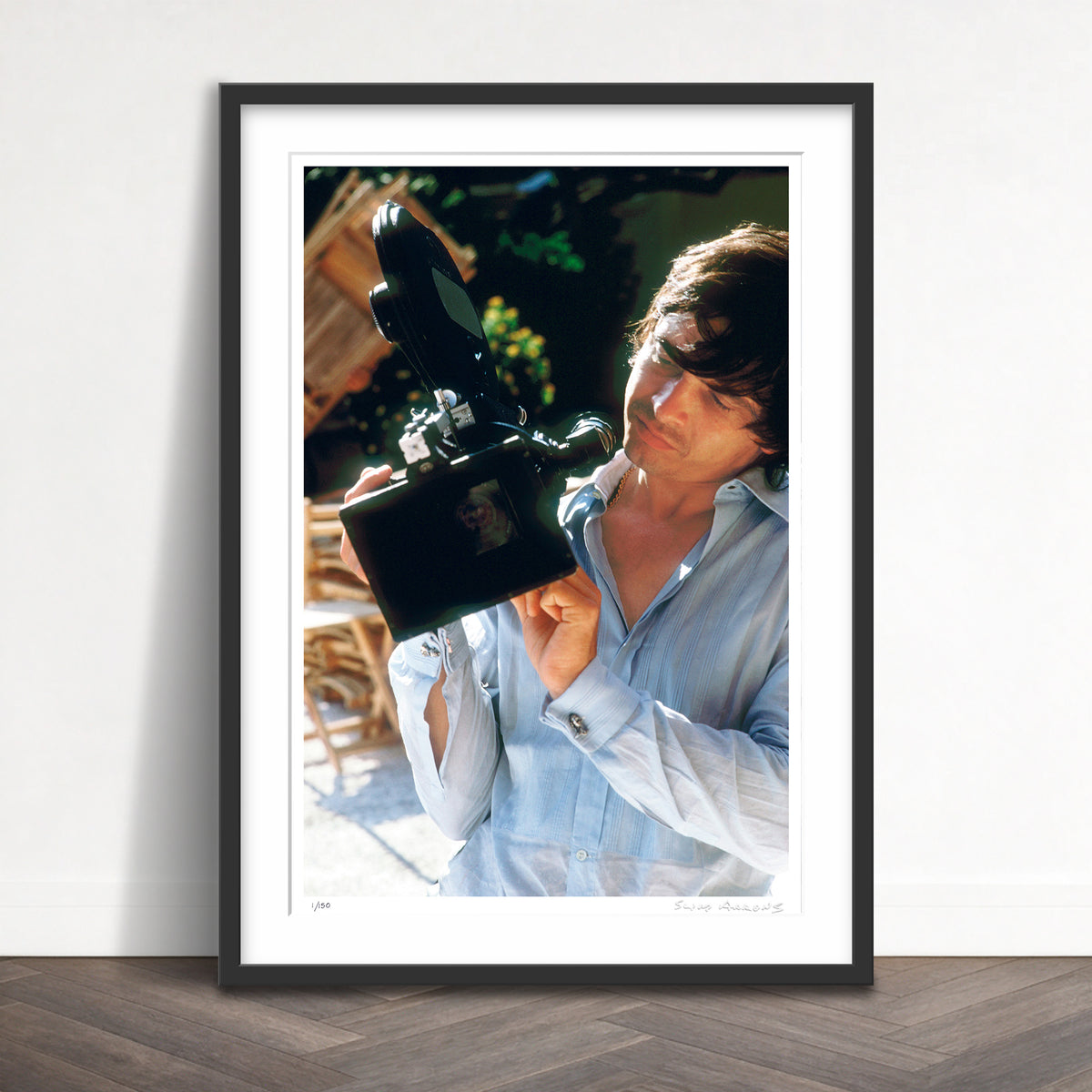 Slim Aarons Limited Edition Estate Stamped david bailey limited edition 3438335 Framed