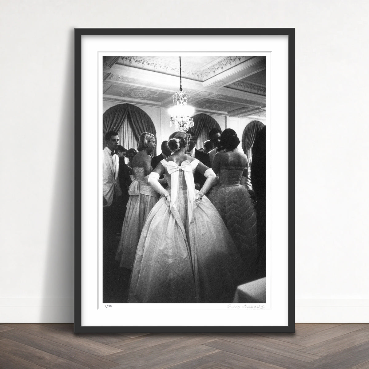 Slim Aarons Limited Edition Estate Stamped debutante ball limited edition 3166117 Framed