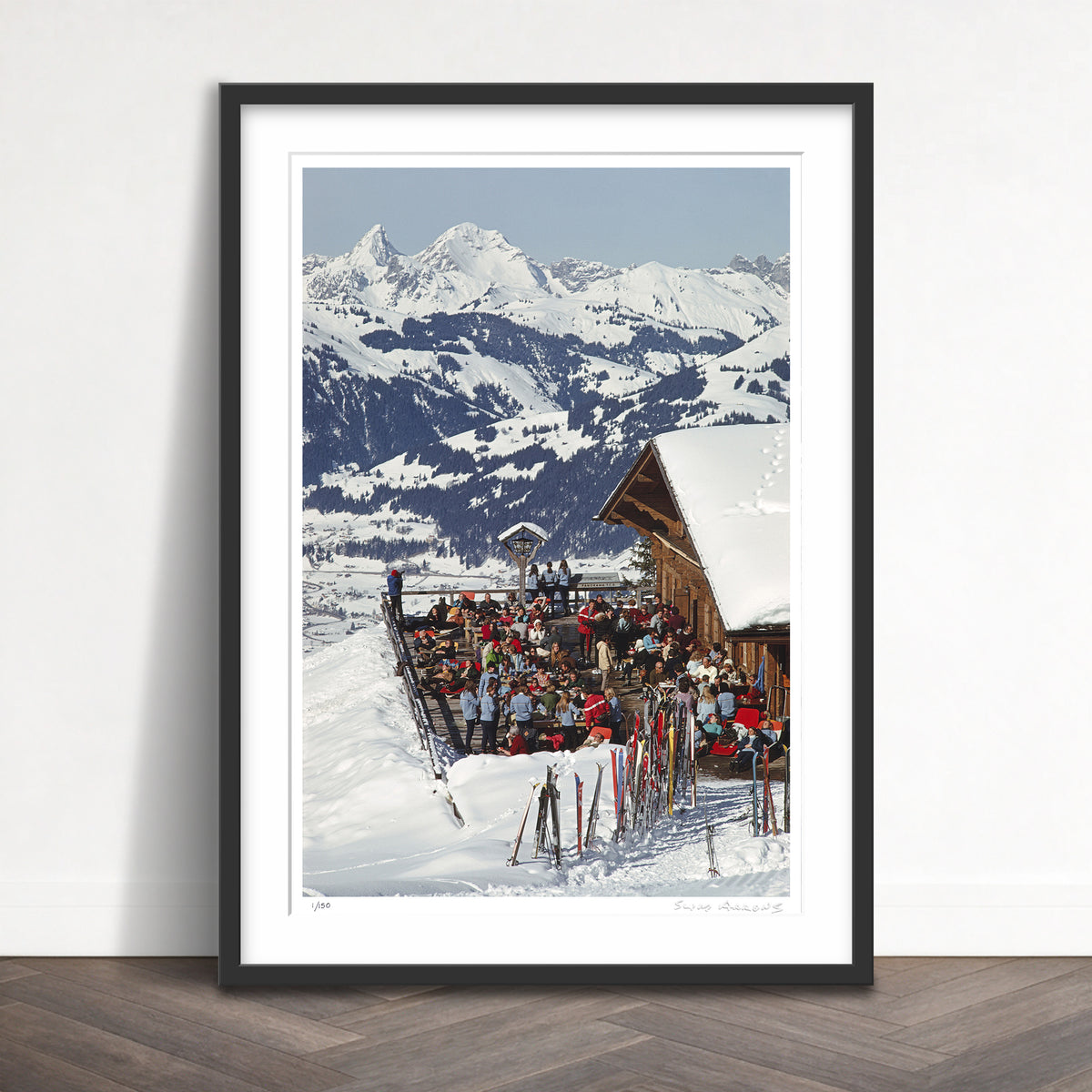 Slim Aarons Limited Edition Estate Stamped eagle club limited edition 113912013 Framed