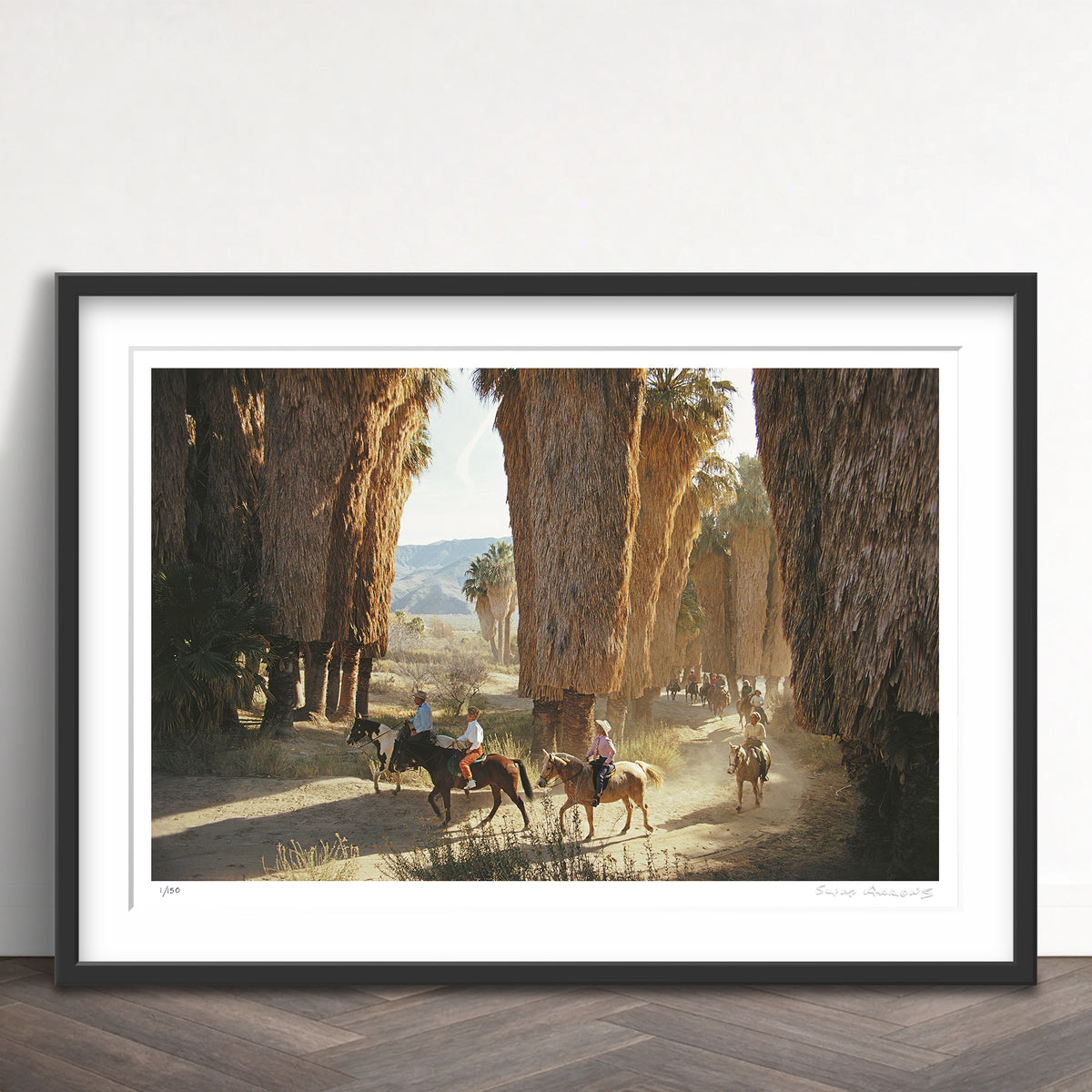 Slim Aarons Limited Edition Estate Stamped early riders limited edition 3088794 Framed