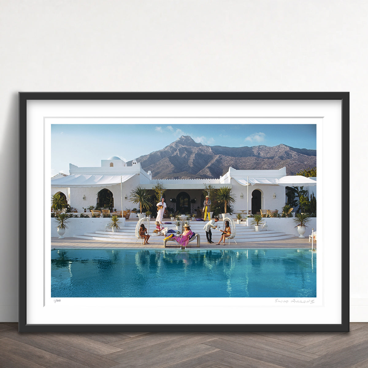 Slim Aarons Limited Edition Estate Stamped el venero limited edition 50945877 Framed