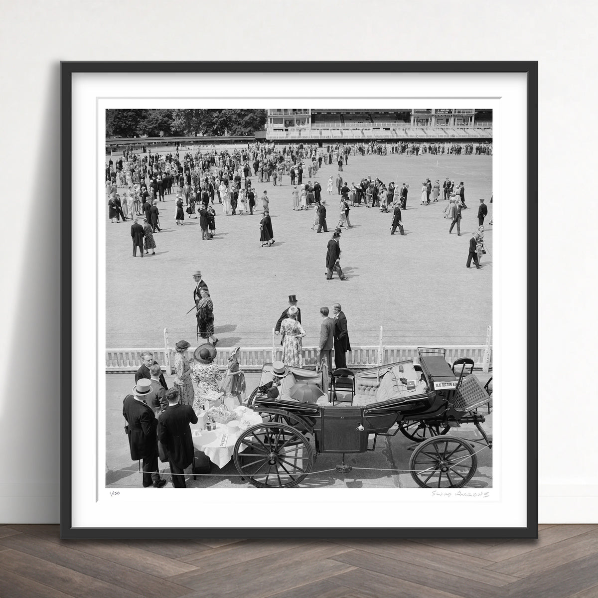 Slim Aarons Limited Edition Estate Stamped eton vs harrow limited edition 84989953 Framed