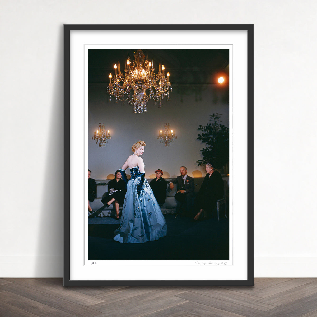 Slim Aarons Limited Edition Estate Stamped fashion at hartnells limited edition 113918396 Framed