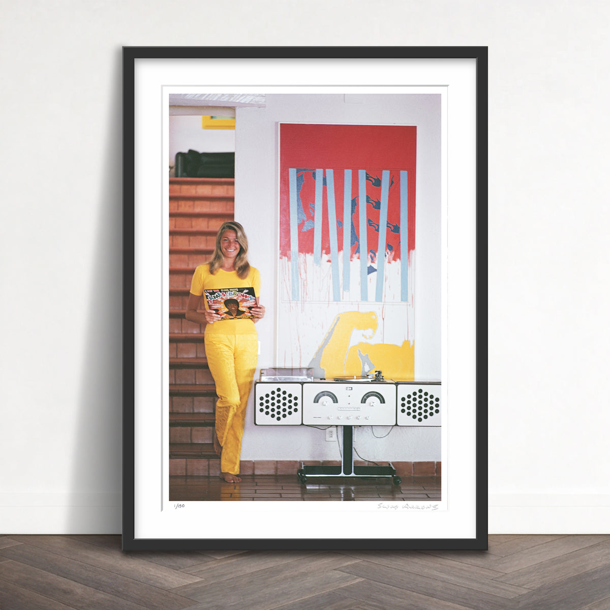 Slim Aarons Limited Edition Estate Stamped funk in tuscany limited edition 88155289 Framed