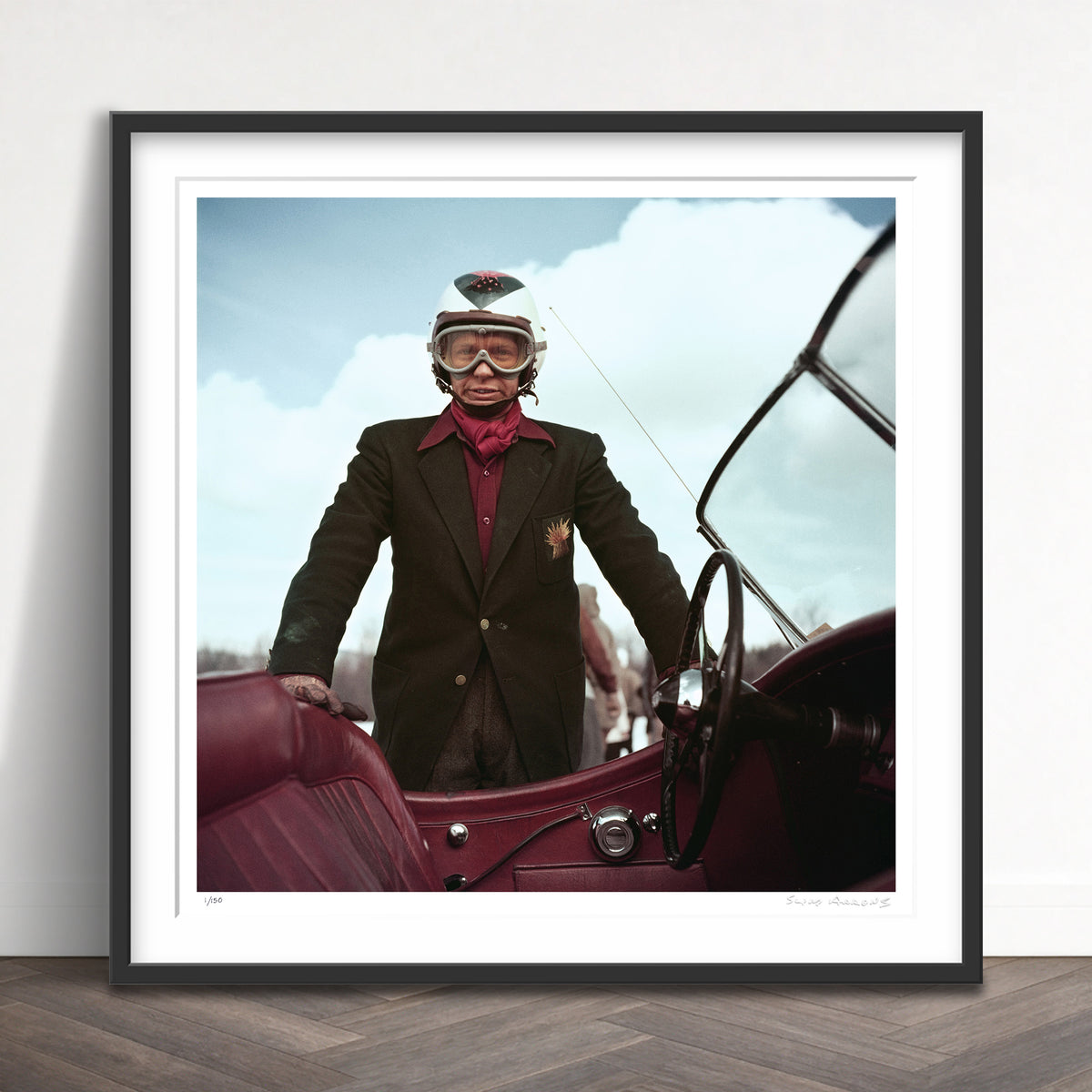 Slim Aarons Limited Edition Estate Stamped gordon c mackenzie limited edition 1496423168 Framed