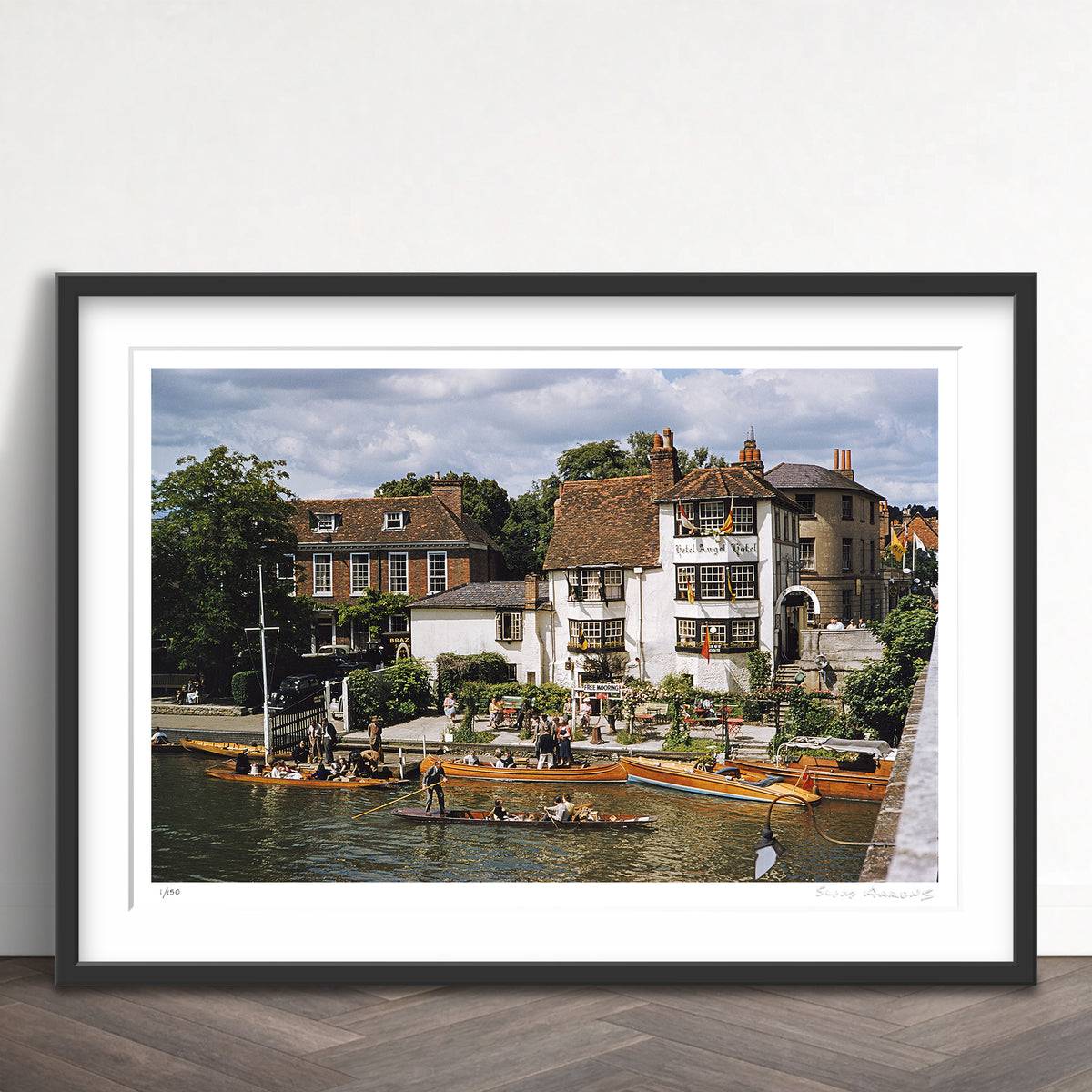 Slim Aarons Limited Edition Estate Stamped henley regatta limited edition 118453917 Framed