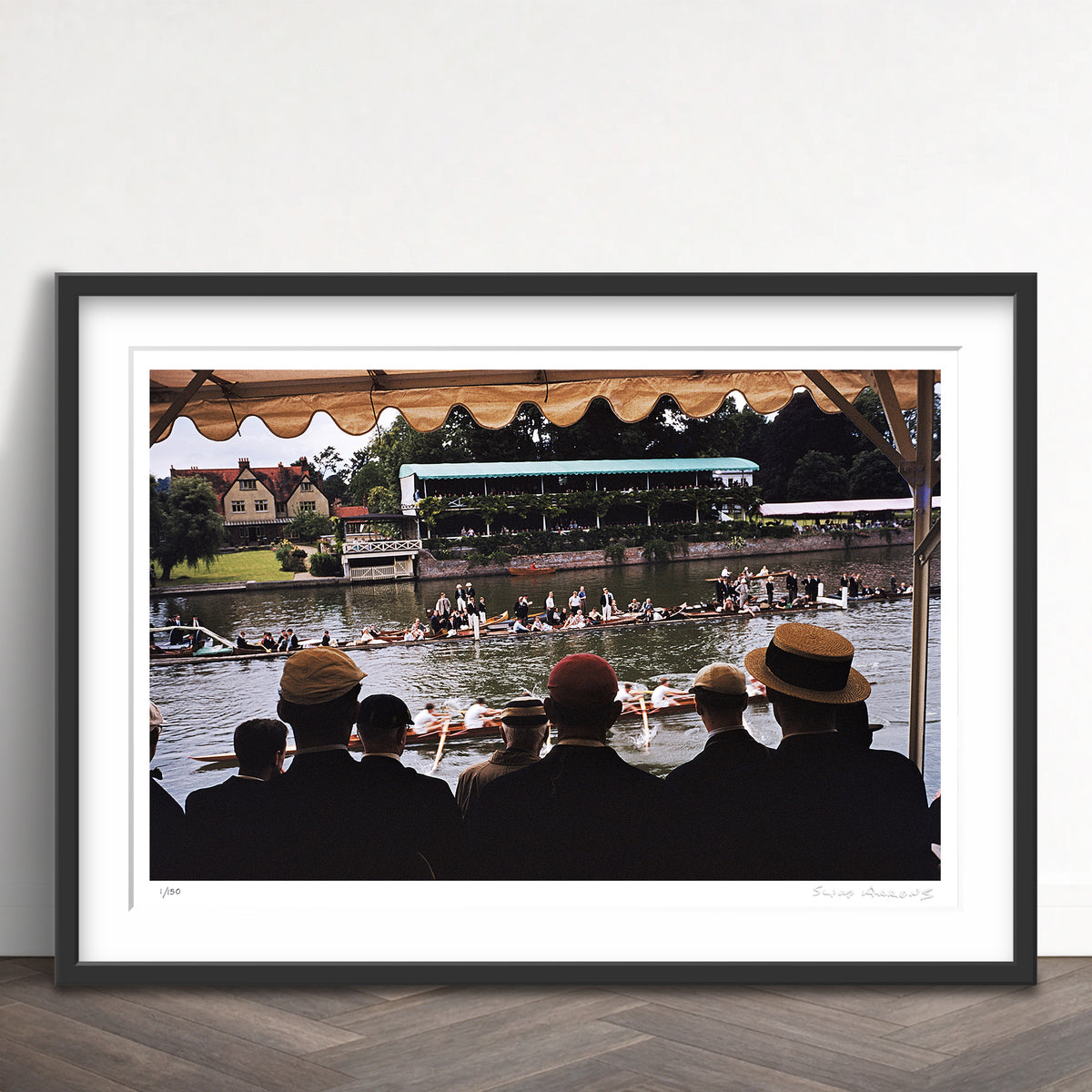 Slim Aarons Limited Edition Estate Stamped henley royal regatta limited edition 74155542 Framed