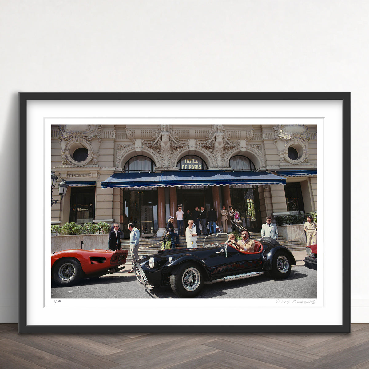 Slim Aarons Limited Edition Estate Stamped hotel de paris in monaco limited edition 475373495 Framed